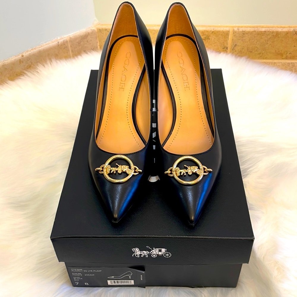 Coach Audrey Pumps Black